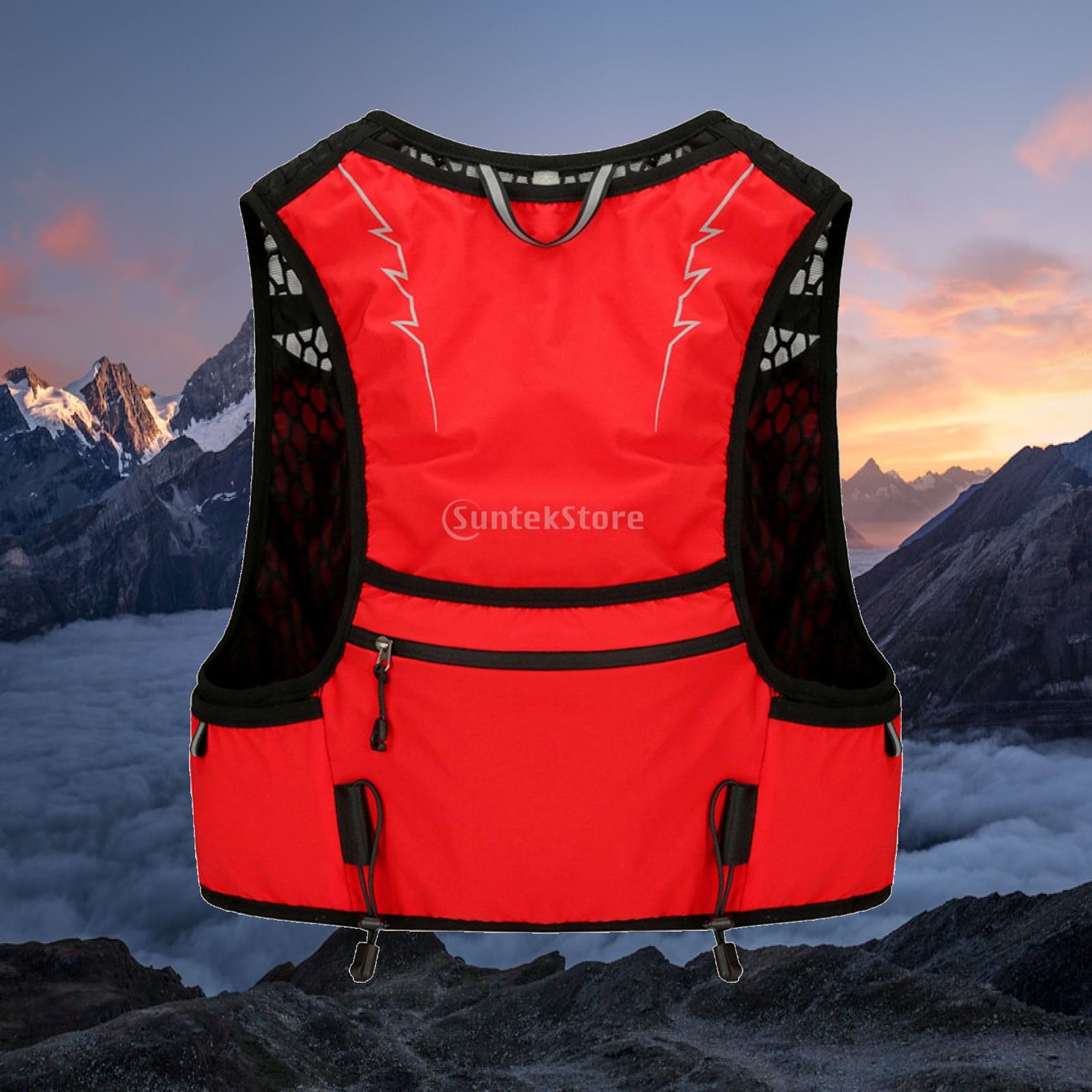 Running Gear Hydration - Rompi Hidrasi, untuk Pria Wanita, Tas