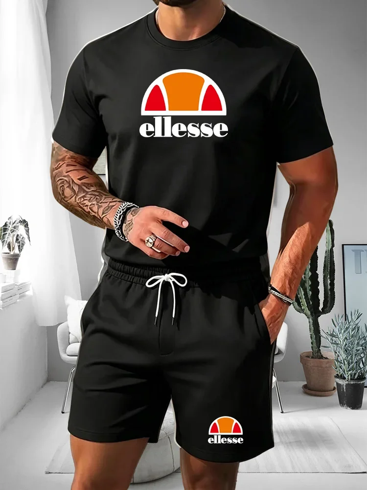 Running Gears - Setelan Olahraga Dua Potong Pria Kaus