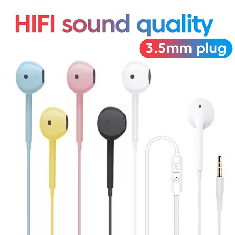 Running Gear Satisfy - Headset Berkabel Perlengkapan Musik Kebugaran Lari