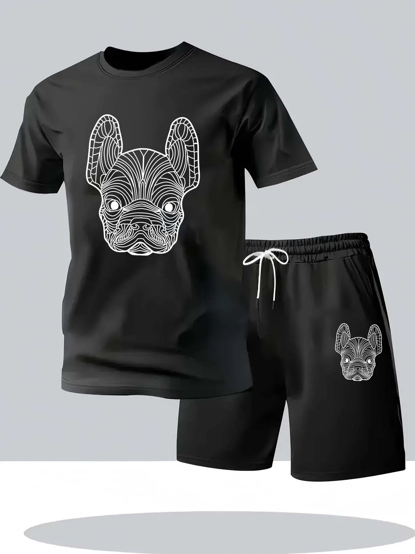 Running Gears - Setelan Kaos Lengan Pendek dan Celana