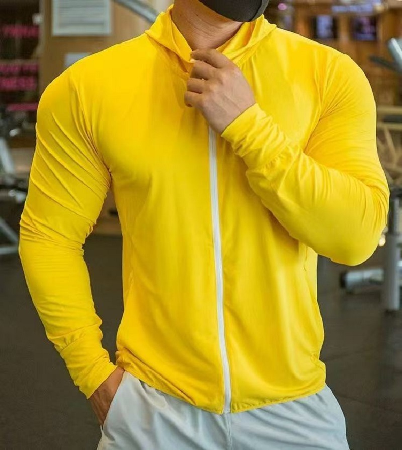 Running Gears - Jaket Lari Basket Pria Cepat Kering