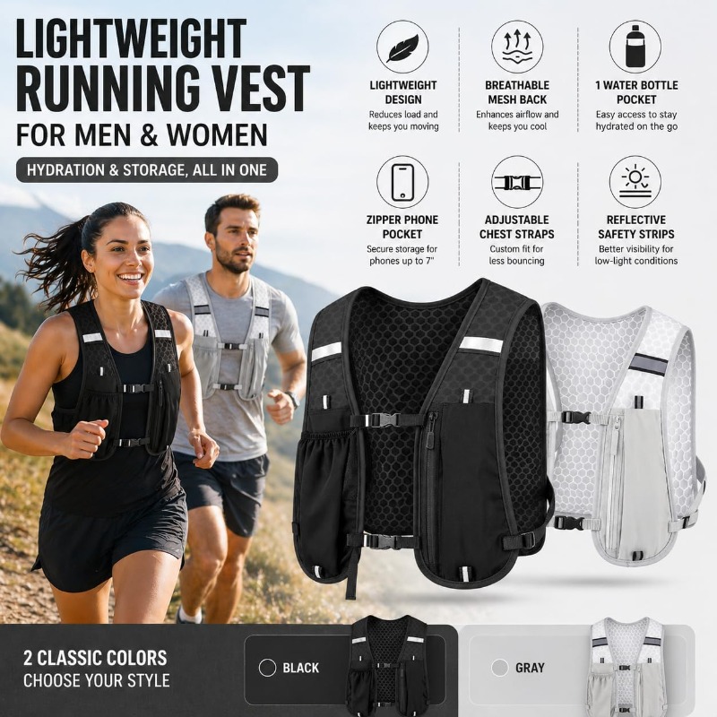 Rompi Reflektif Ringan untuk O - Running Gear Satisfy ulasan dan harga