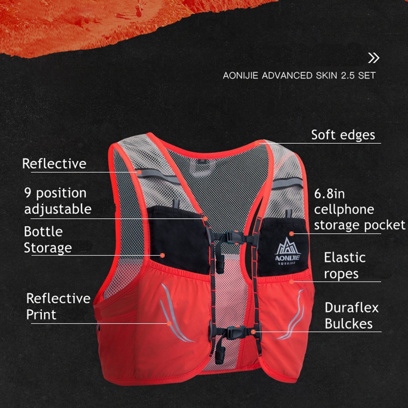 AONIJIE C932 Ringan Menjalanka - Running Hydration Vest ulasan dan harga