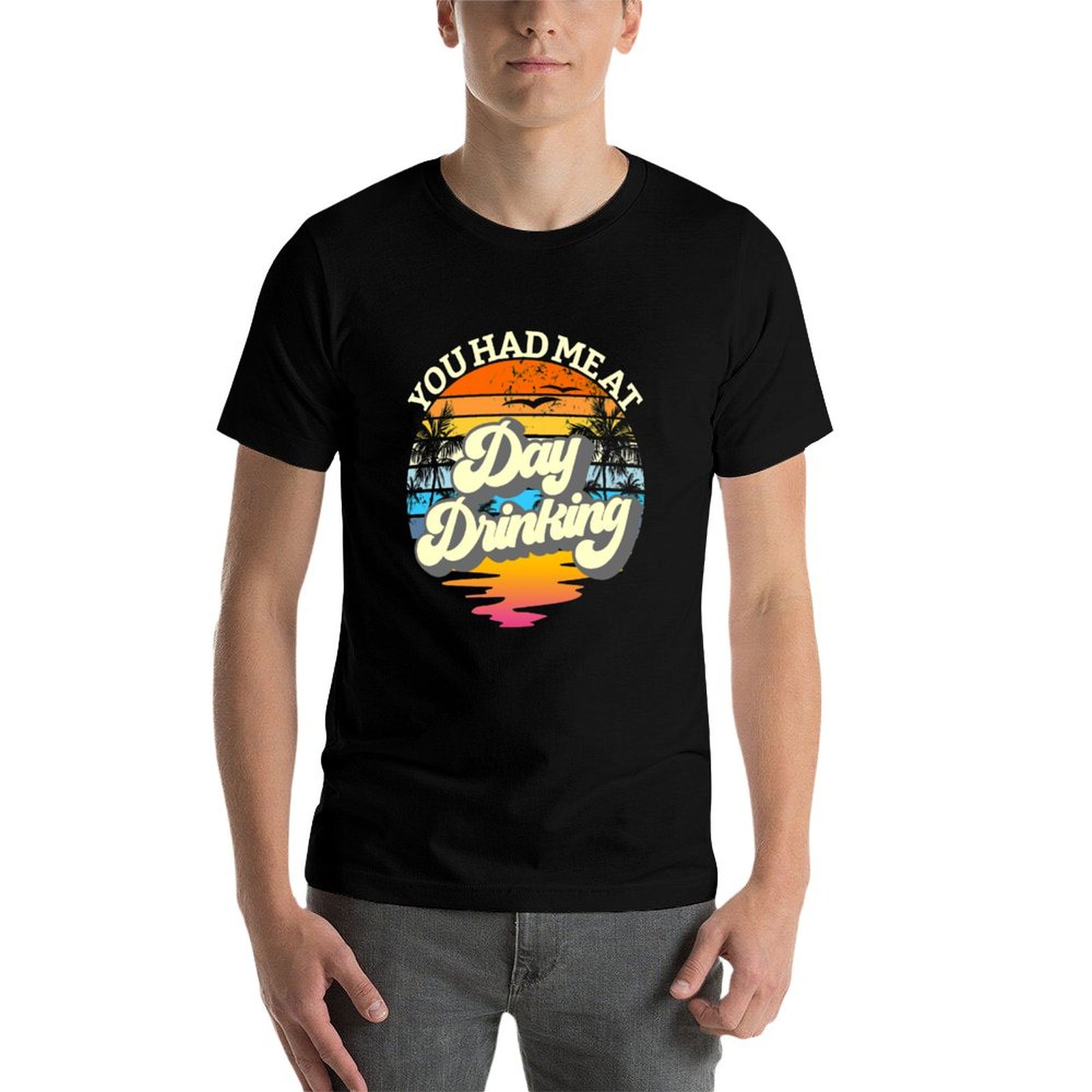 You Had Me At Day Drinking Ret - Running Gear Retro ulasan dan harga