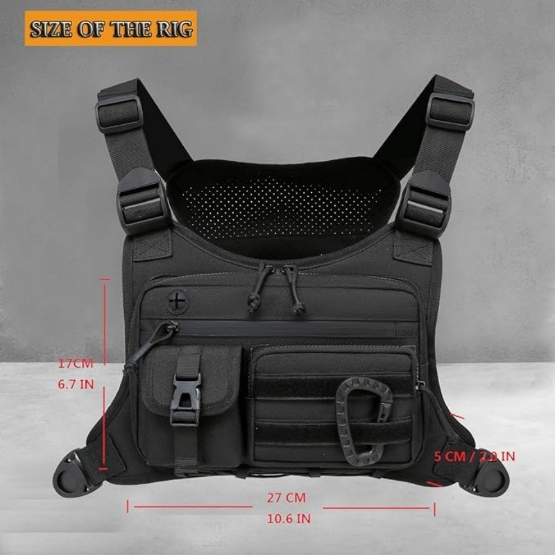 Tas Dada Taktis Pria Vest EDC  - Running Hydration Vest ulasan dan harga