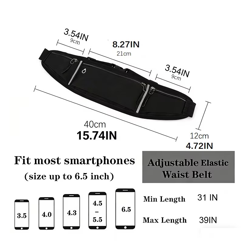 Tas Pinggang Lari Profesional, - Running Gear To Hold Phone ulasan dan harga