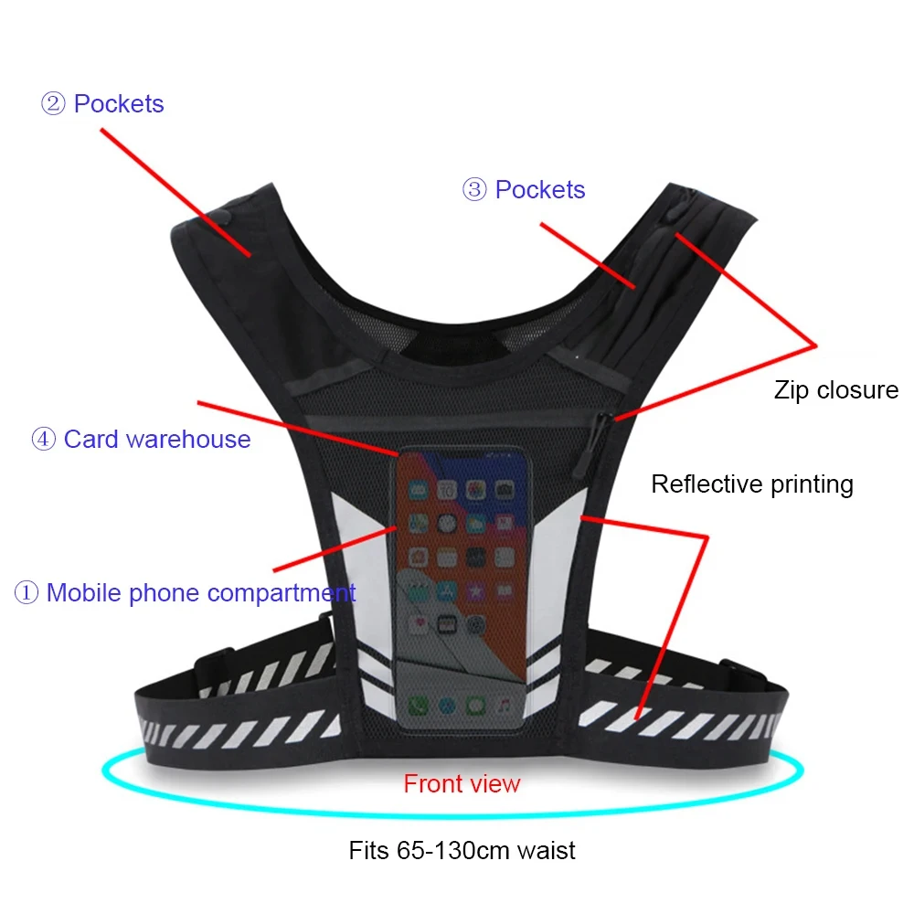 OSSOHH 1 Buah Rompi Lari, Romp - Running Hydration Vest ulasan dan harga