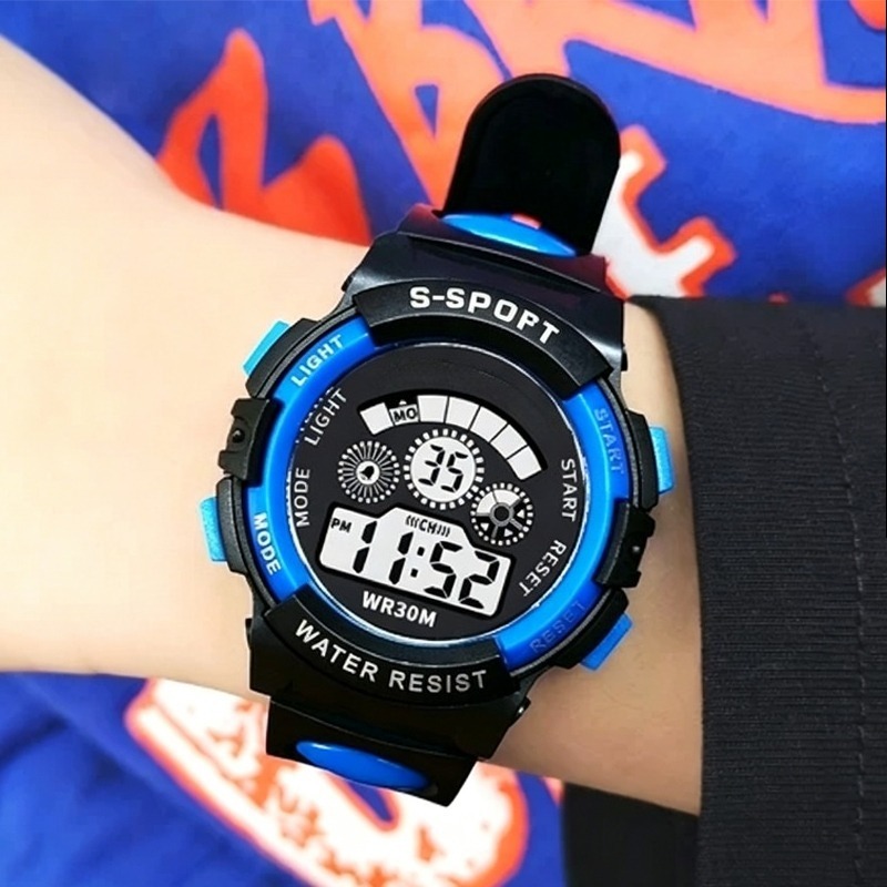 Jam Tangan Elektronik Anak Lak - Running Gear Water ulasan dan harga
