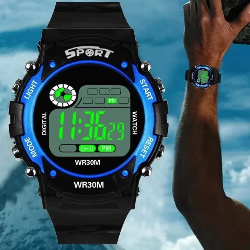 Jam Tangan Elektronik Anak Lak - Running Gear Water ulasan dan harga