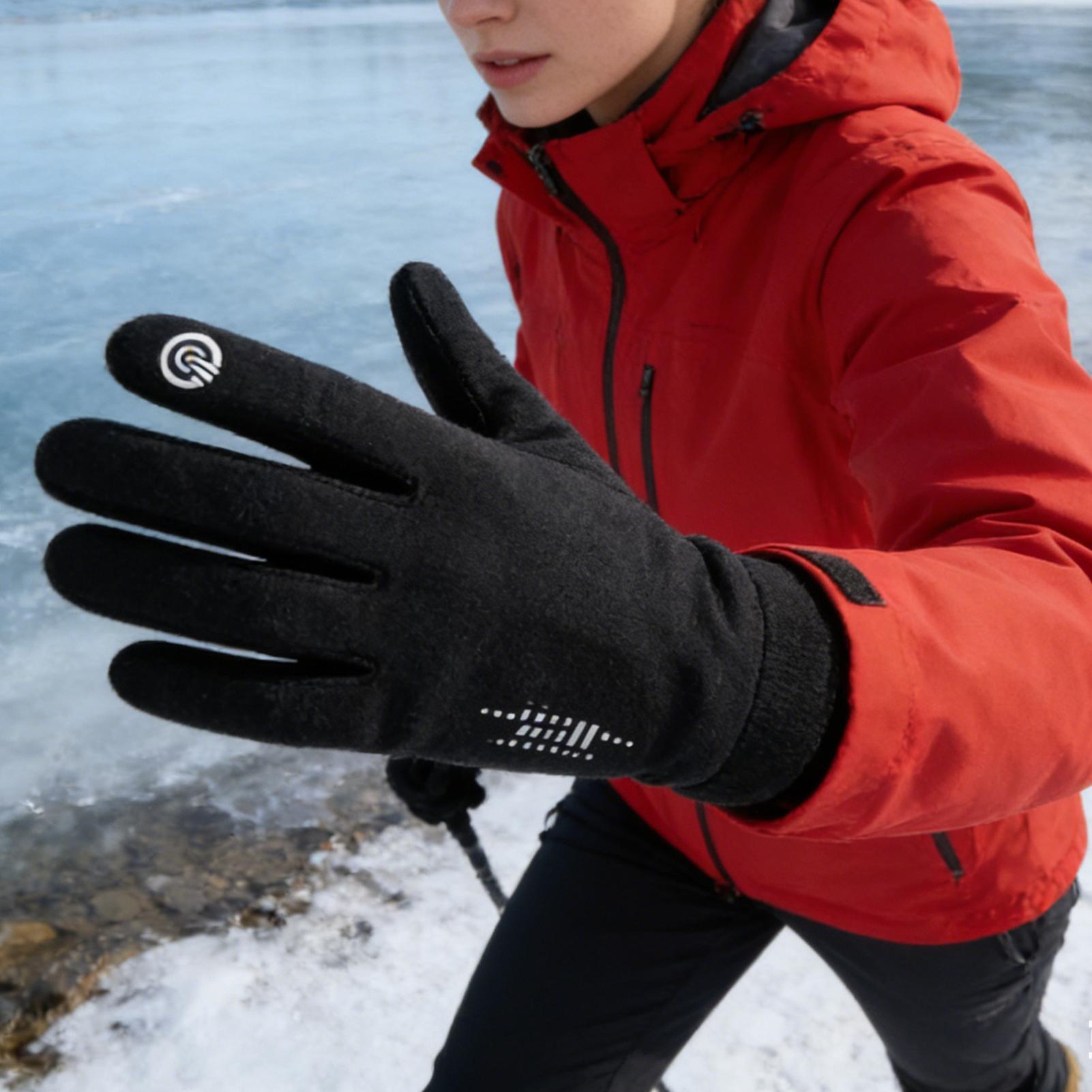 Sarung Tangan Bersepeda Musim  - Running Gear Cold Weather Men ulasan dan harga