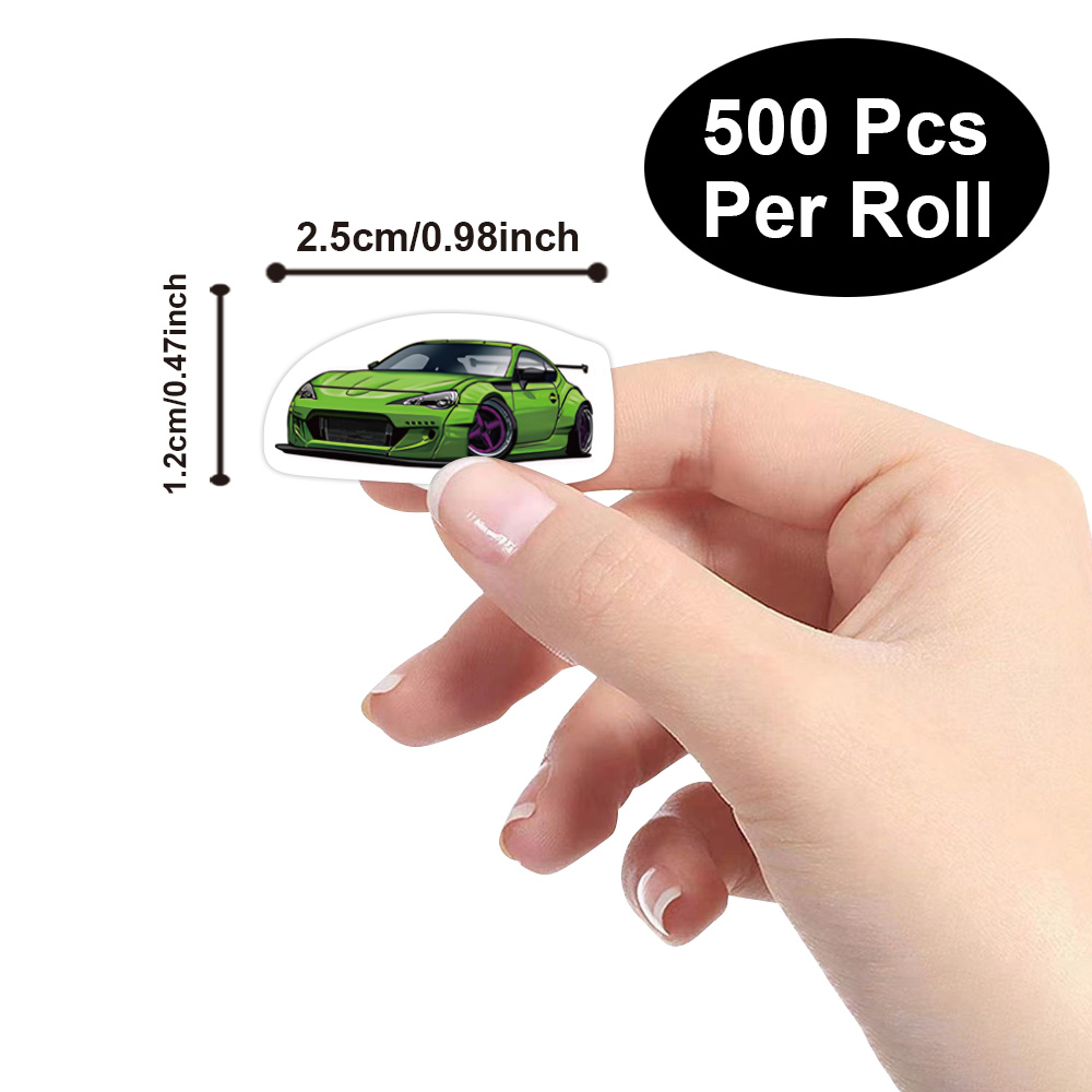 500 Buah Stiker Mobil Sport Mi - Blister Plaster Sport ulasan dan harga